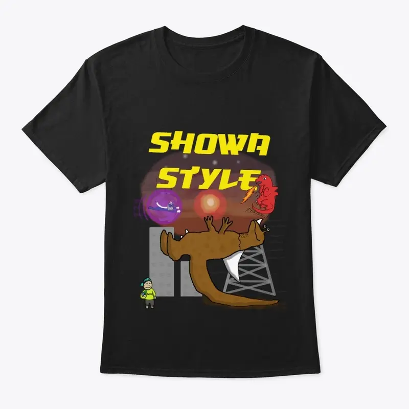 Showa Style T-Shirt Toku Professor Merch